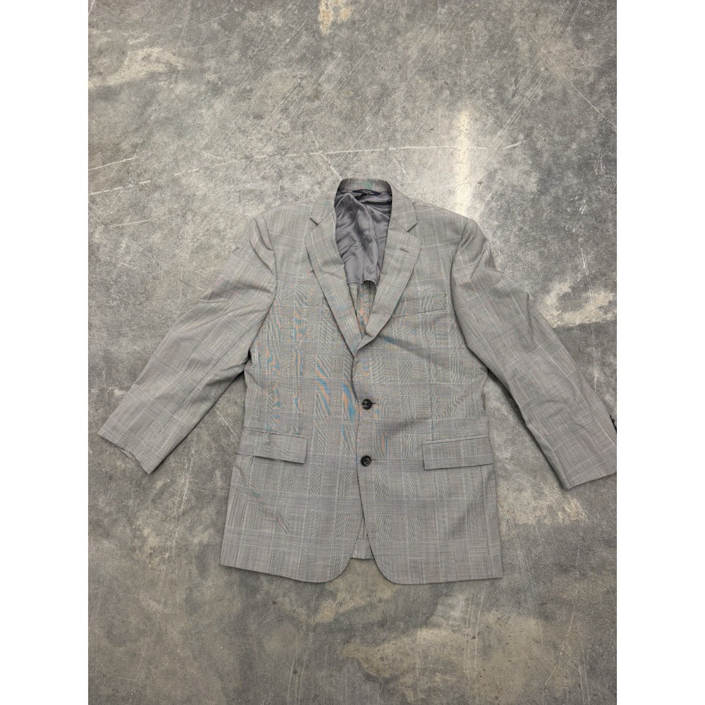 Brooks Brothers Vitale Barberis Canonico Blazer Jacket Wool Mens 38S Italy Gray